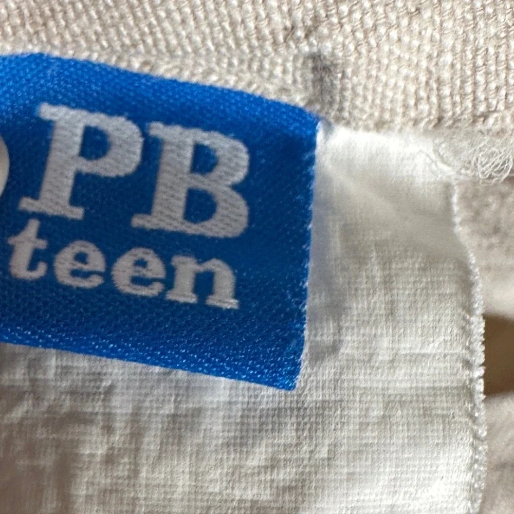 Pottery Barn Teen Rainbow Full Queen Duvet Set Striped Velvet Linen Cotton